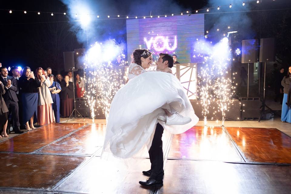 La boda de Andrea y Abraham