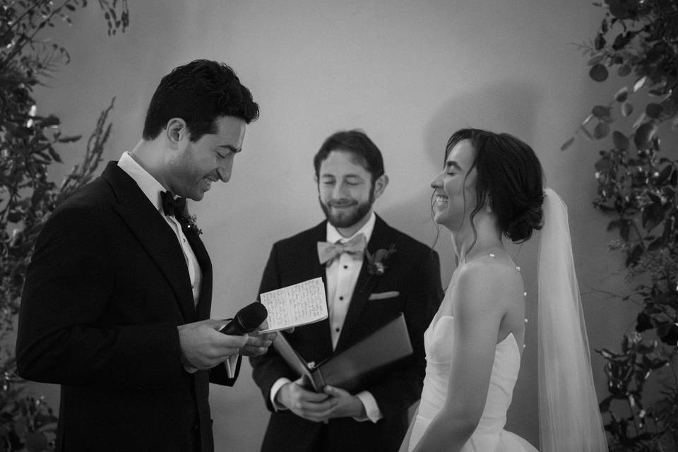 La boda de Elizabeth y Corey