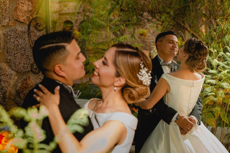 La boda de José y Daffne