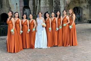 Vestidos Damas de Honor Modela Bella - 13