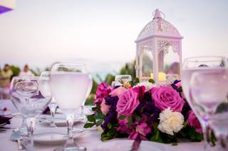 Bifloral Silk Flowers - 8