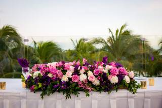 Bifloral Silk Flowers - 9