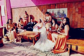 Vestidos Damas de Honor Modela Bella - 8