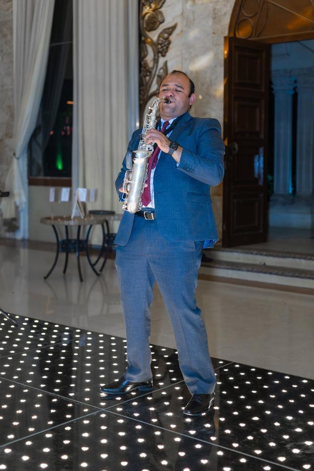 Saxofonista Abraham Licea - 2