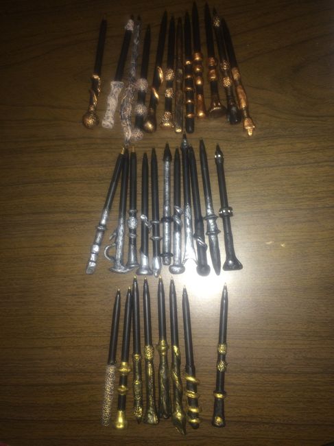 Boda potterhead: Recuerditos (varitas mágicas) - 3