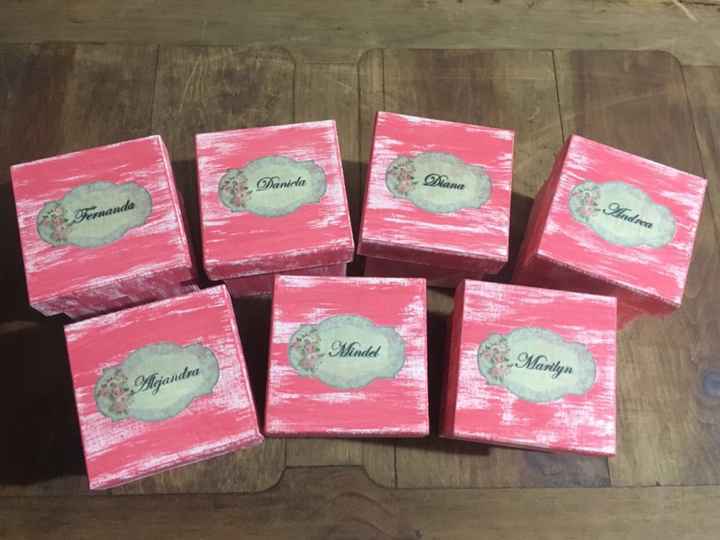  Regalitos para damas y padrinos - 1