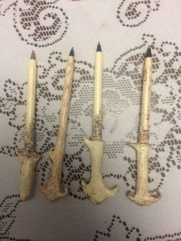 Boda potterhead: Recuerditos (varitas mágicas) - 6