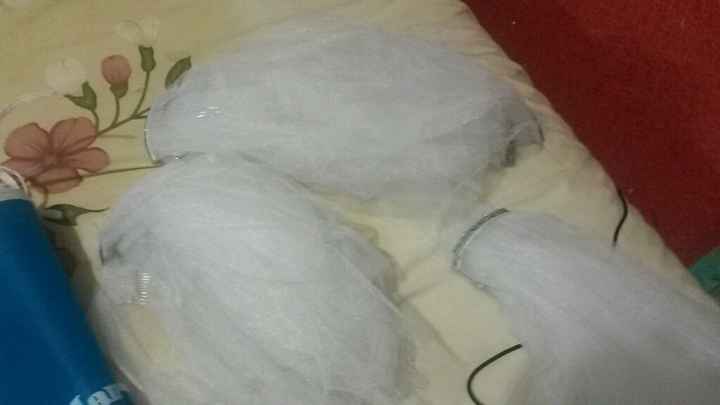 Ya me llegaron, mandiles y velitos!! que emoción - 1