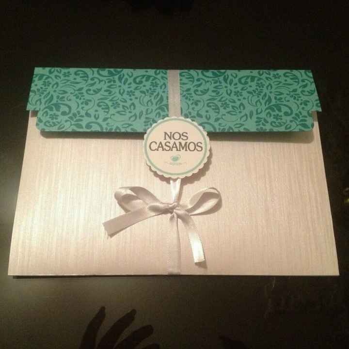 Invitaciones y cofre para deseos listo!!! - 1