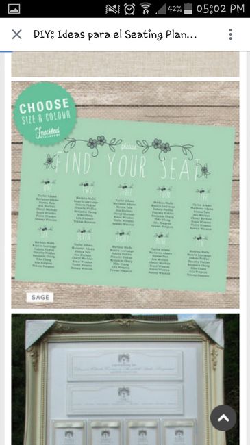 Indicadores de asientos - 2