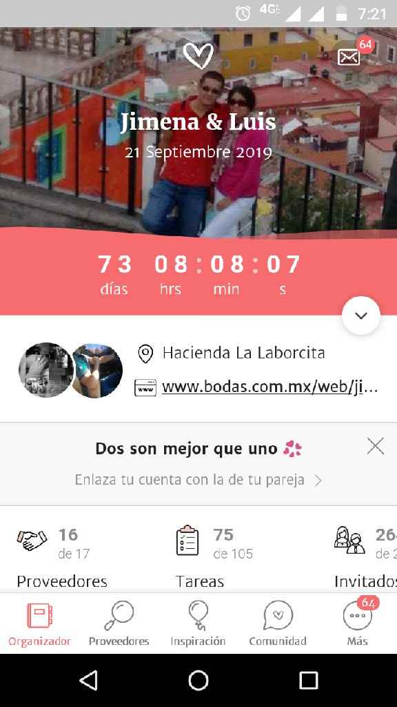 Cada vez falta menos 😍👰🤵 - 1