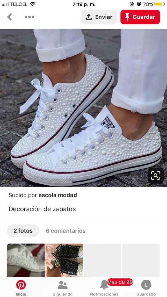 Tenis para la fiesta 💕 - 1