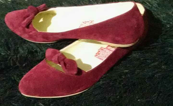 Zapatillas para la recepción!! - 2