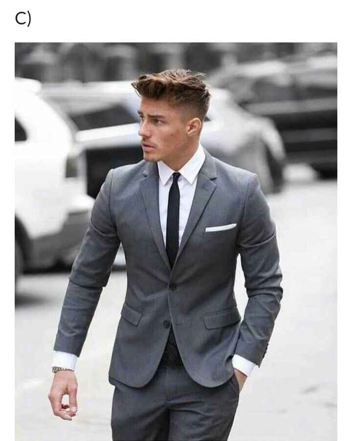 ¿Cuál look de novio iría mejor con tu FM? - 1