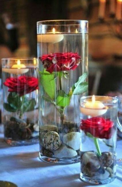 Hola chicas stoy súper feliz y emocionada ya tengo la idea para mis centros d mesa!!! - 1