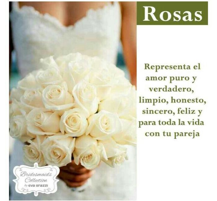 Que significan las flores q usamos en la boda.💐🌷🌹🌸🌺🌼 - 1