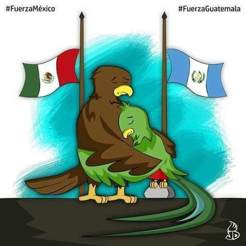 Desde Guatemala les envio mis fuerzas