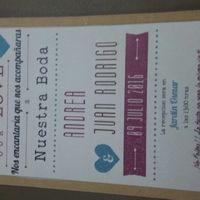 Invitaciones finales diy - 2