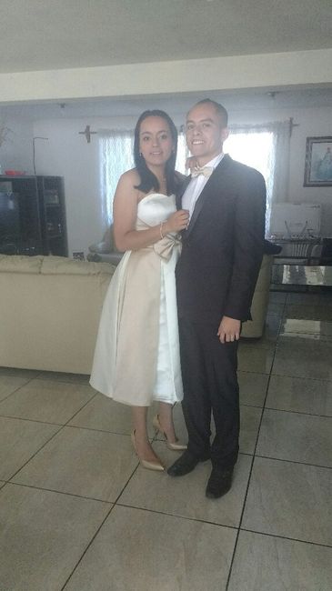 Vestido pin up para la boda civil - 1