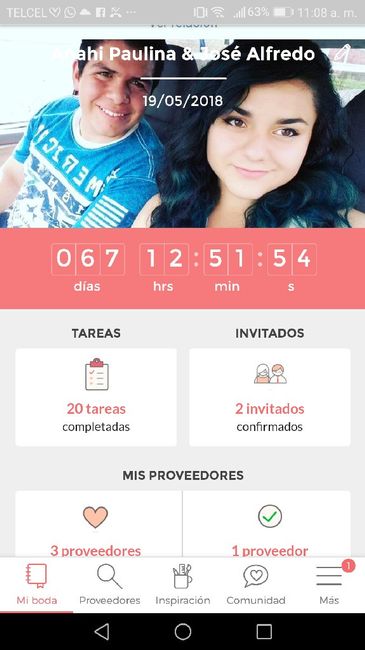 ¿Cuánto falta para que se casen? - 1