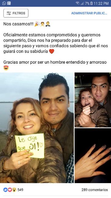 Como publicaste tu compromiso en redes sociales - 1