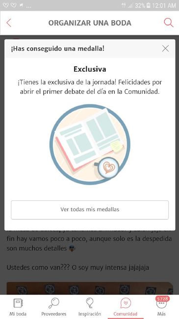 Medalla nueva por fin 🤗⭐ - 1