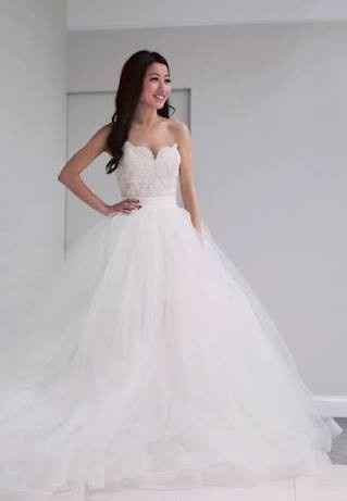 Vestido de novia corte princesa ❤ - 9
