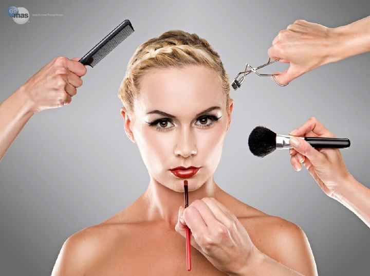 Maquillaje y peinado omg jeje - 4