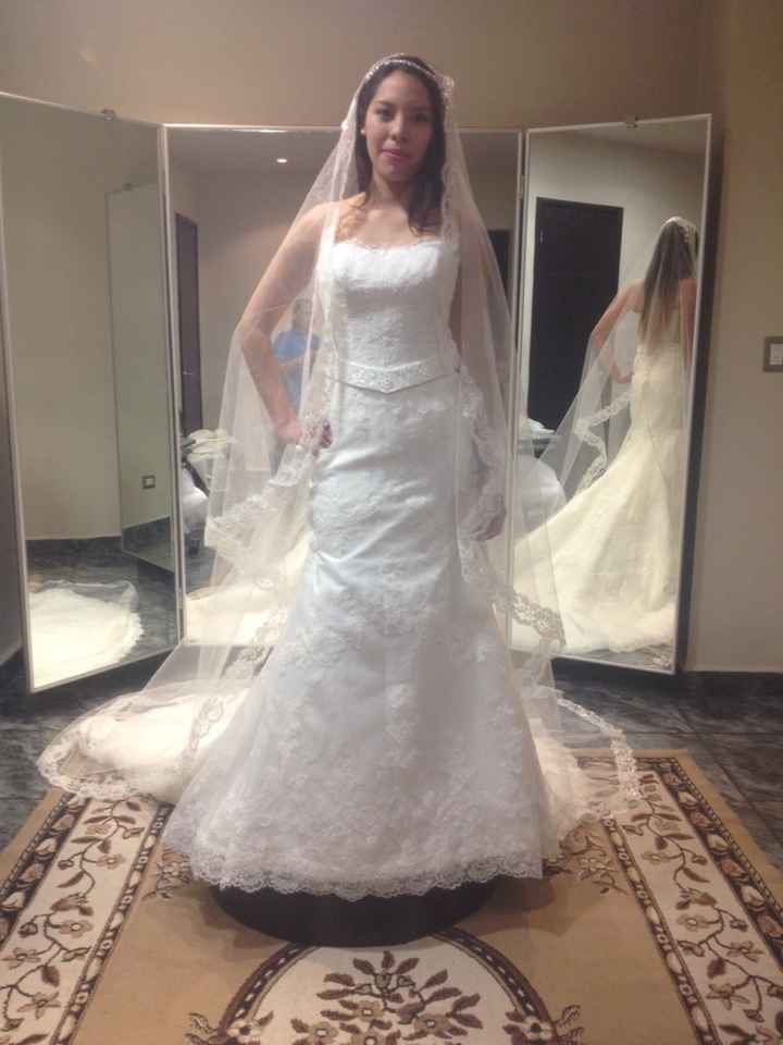 140 días 4 1/2 meses y apenas probándome vestidos - 1