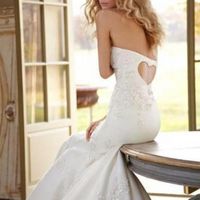 Hermoso Detalle en vestido de novia 