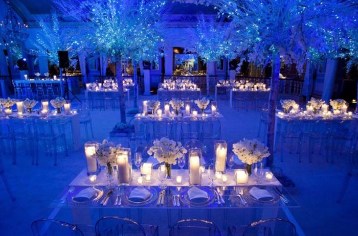 Bajo la luna y las estrellas. Decoración para bodas. 13