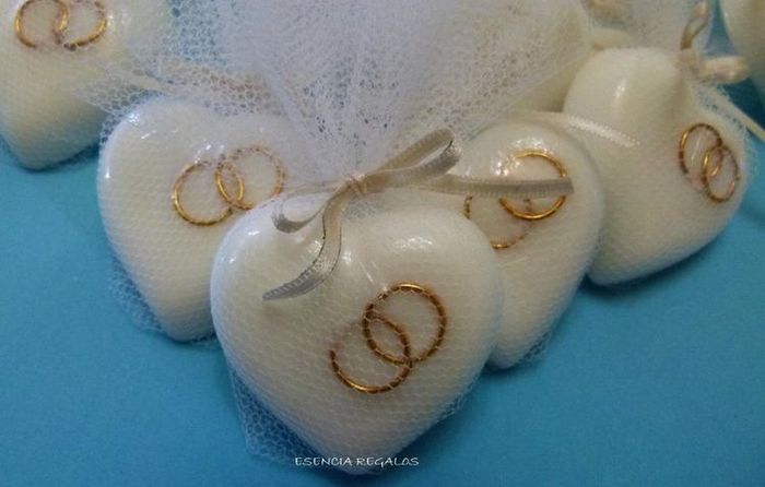 Jabones como recuerdo de boda 🛁 3