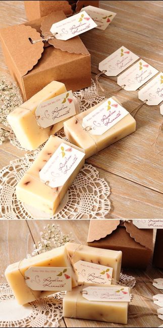 Jabones como recuerdo de boda 🛁 6