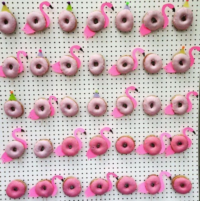 Despedida de soltera tema flamingos 9