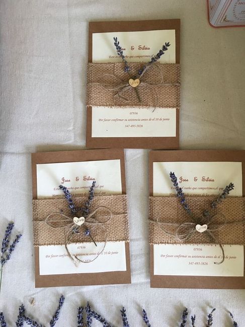 Invitaciones de boda rústica 3