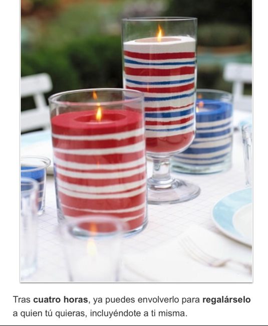 Iluminación Diy, cómo hacer nuestras propias velas 6