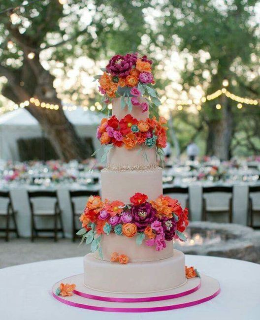 Pasteles de boda con temática mexicana 18