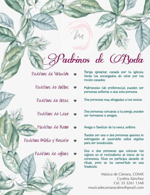 Requisitos de padrinos para boda de iglesia catolica 1
