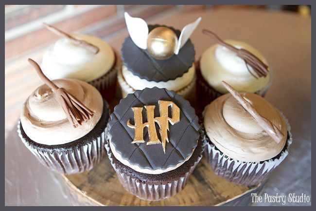 Ideas de una UD - pasteles,  cupcakes y cake pops de Harry Potter ⚡️ 12