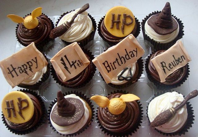 Ideas de una UD - pasteles,  cupcakes y cake pops de Harry Potter ⚡️ 13