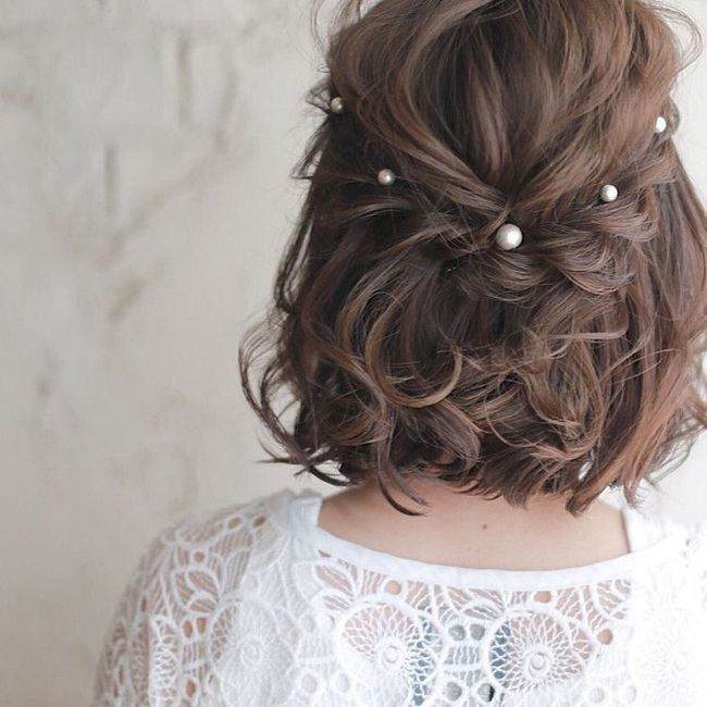 Peinados Para Novia Cabello Corto 2019