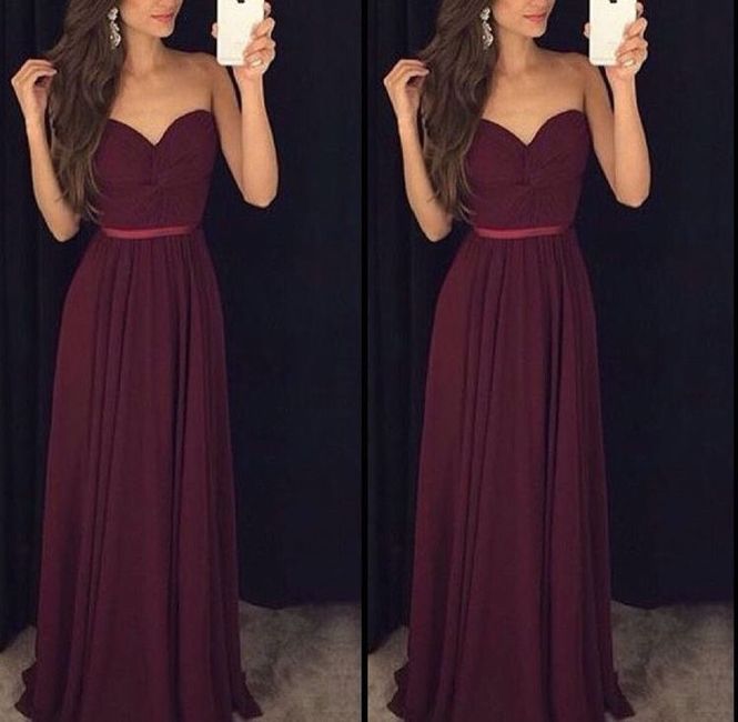 Vestidos para damas en colores oscuros. 16