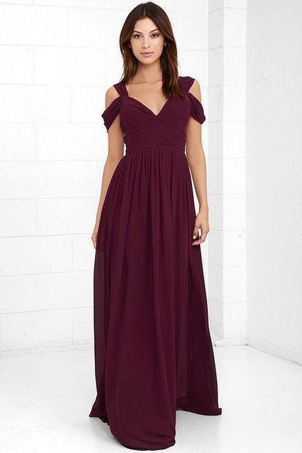 Color vestido de damas noviembre 7