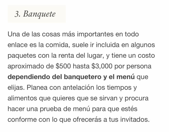 Los 6 gastos más fuertes durante la organización de tu boda - 5