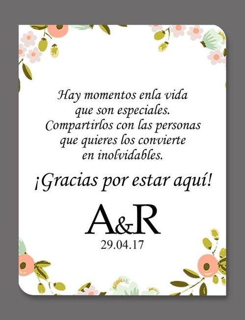 Agradecimiento para los invitados - 4