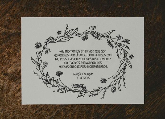 Agradecimiento para los invitados - 6