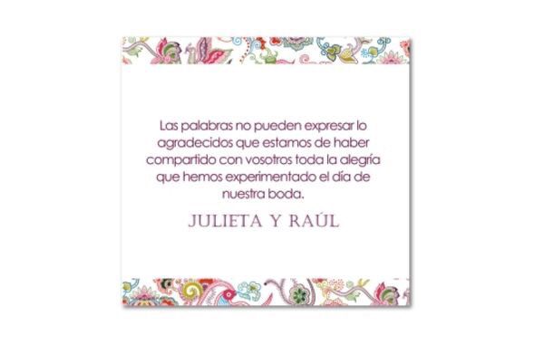 Agradecimiento para los invitados - 8
