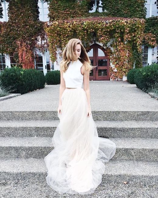 Vestido de novia de 2 piezas 👰🏻 - 25