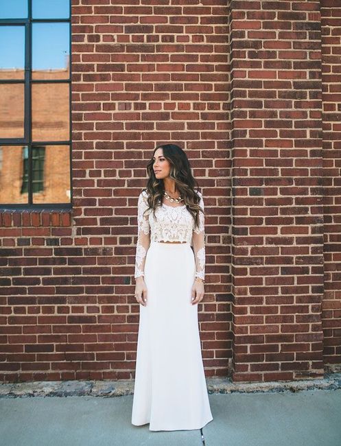Vestido de novia de 2 piezas 👰🏻 - 33