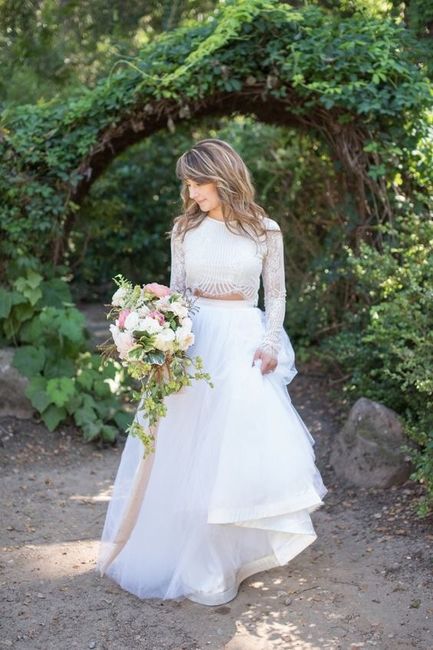 Vestido de novia de 2 piezas 👰🏻 - 39